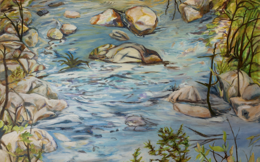 New – Meditation on a  Stream